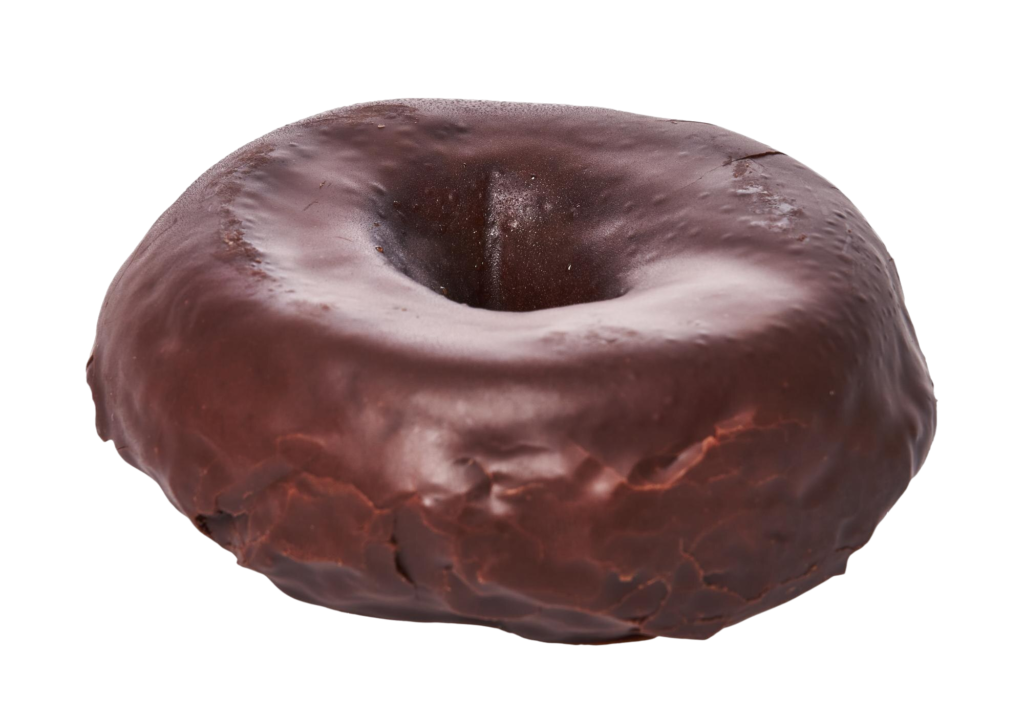 donut de chocolate, rosquilla